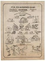 Annual Supper Flyer 1901